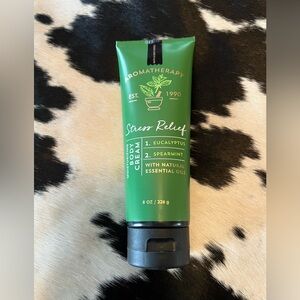 New Stress Relief Eucalyptus and Spearmint Body Cream. 8oz Lotion. Aromatherapy
